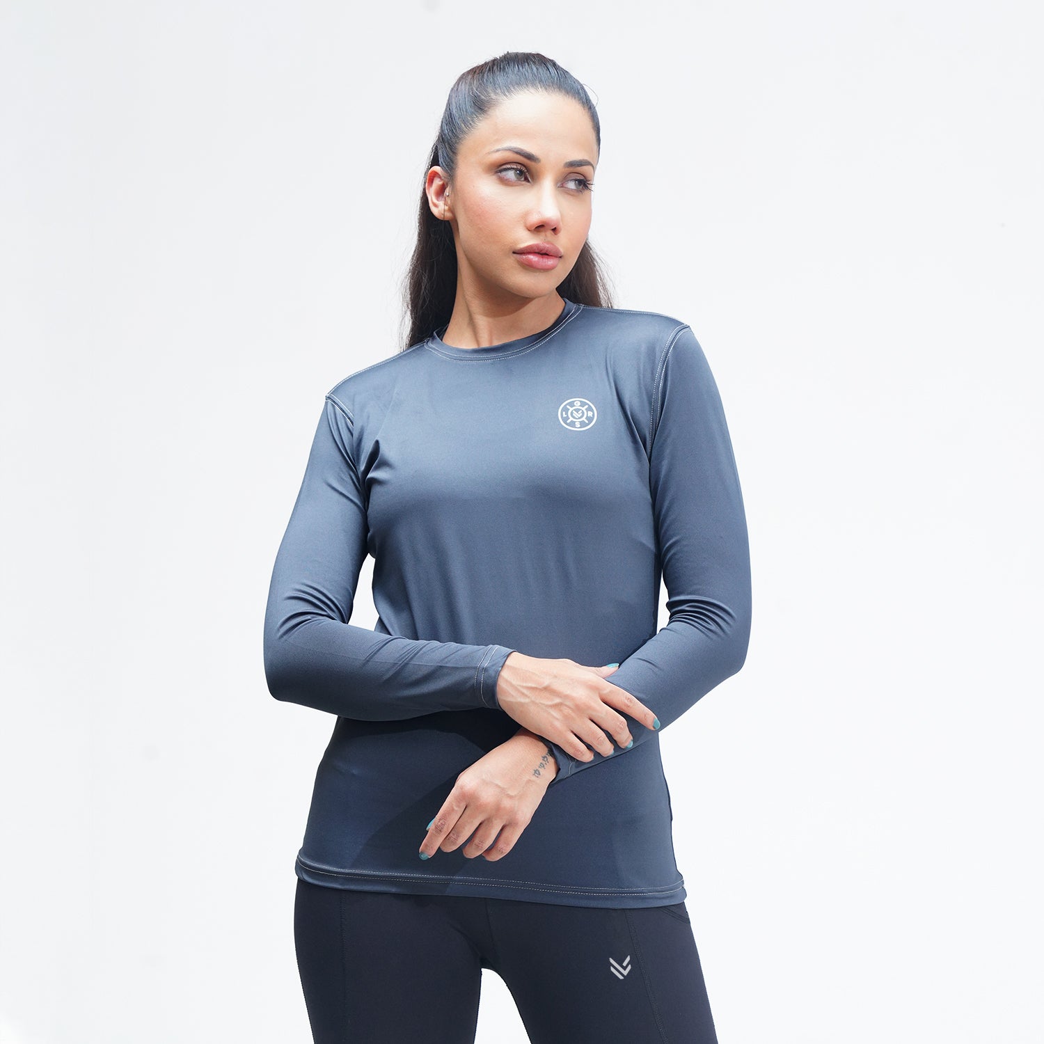 FireFlow Gray Women Full Sleeve