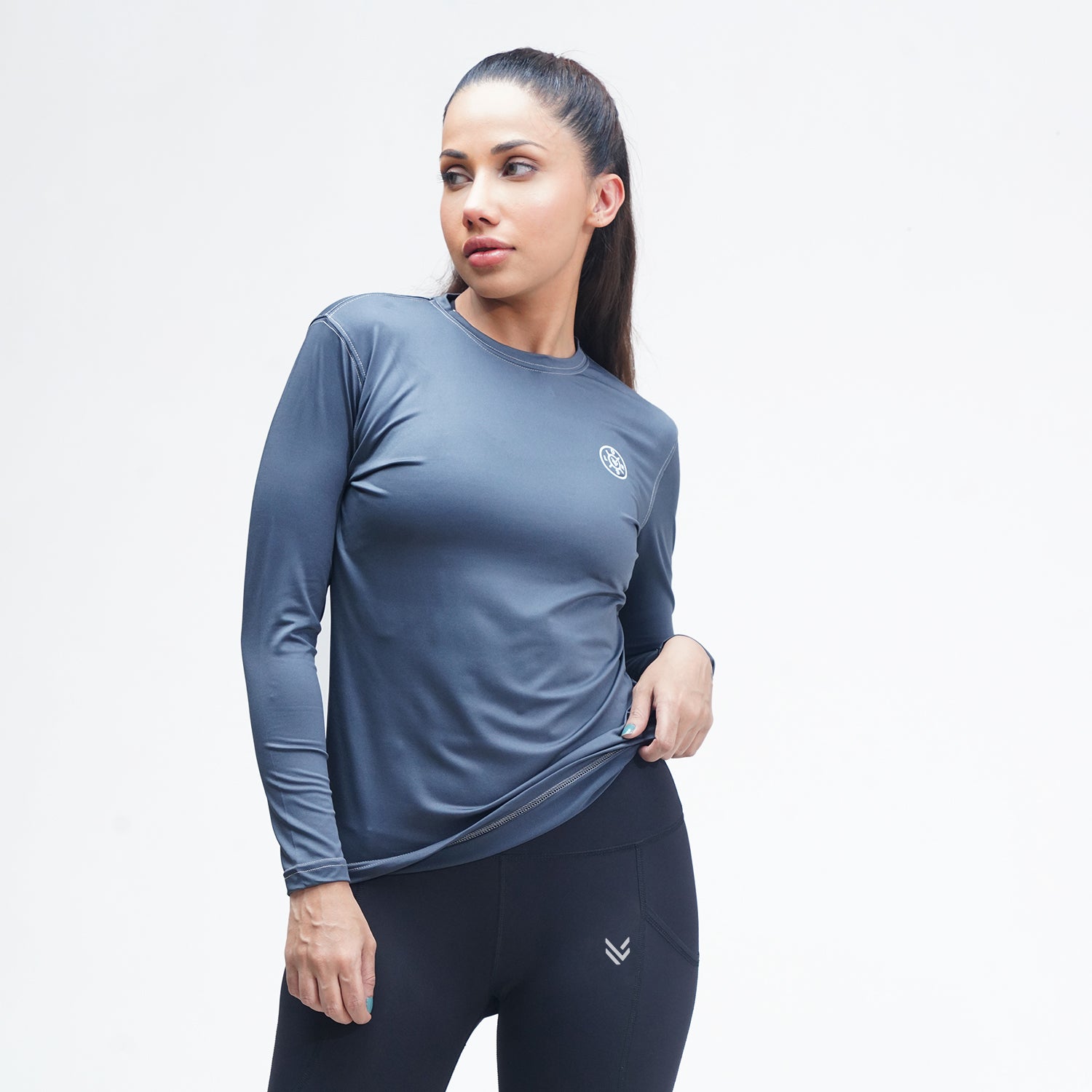 FireFlow Gray Women Full Sleeve