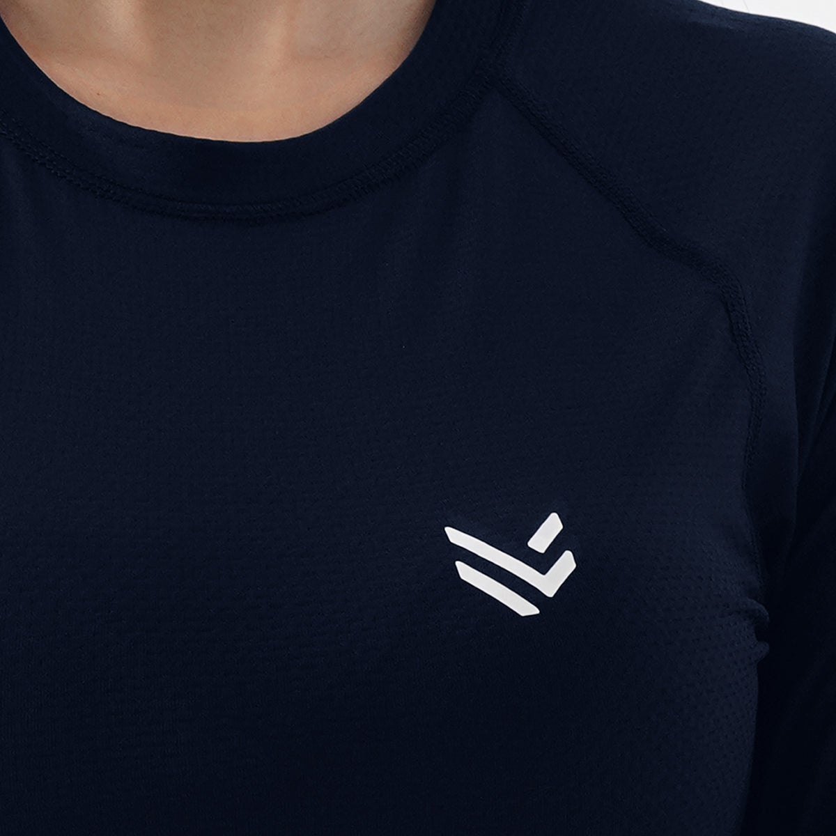 Flex Navy Women H/S Compression