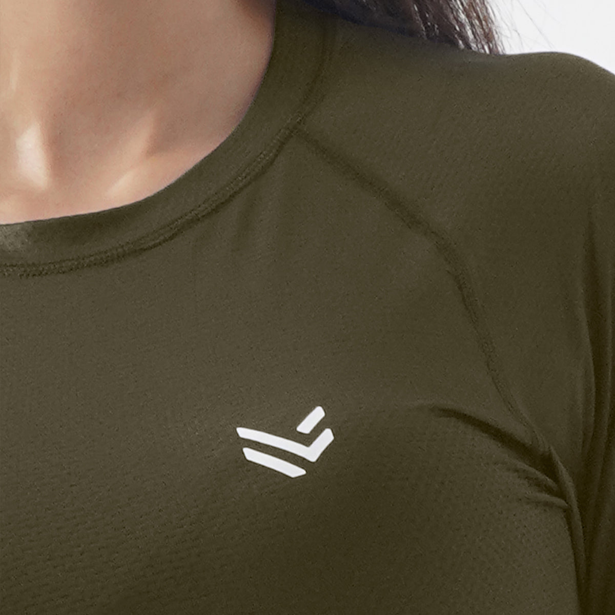 Flex Olive Women H/S Compression