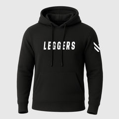 MOTION FLEECE BLACK HOODIE