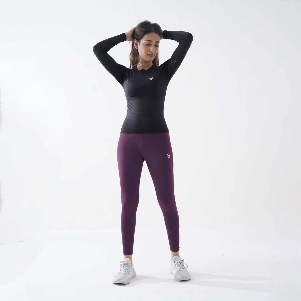 Black Women Compression Full Sleeve