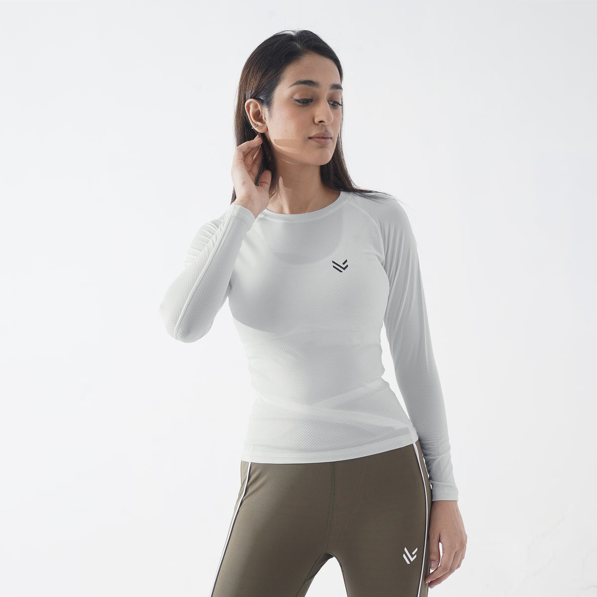 HEATHER Grey Women F/S Compression