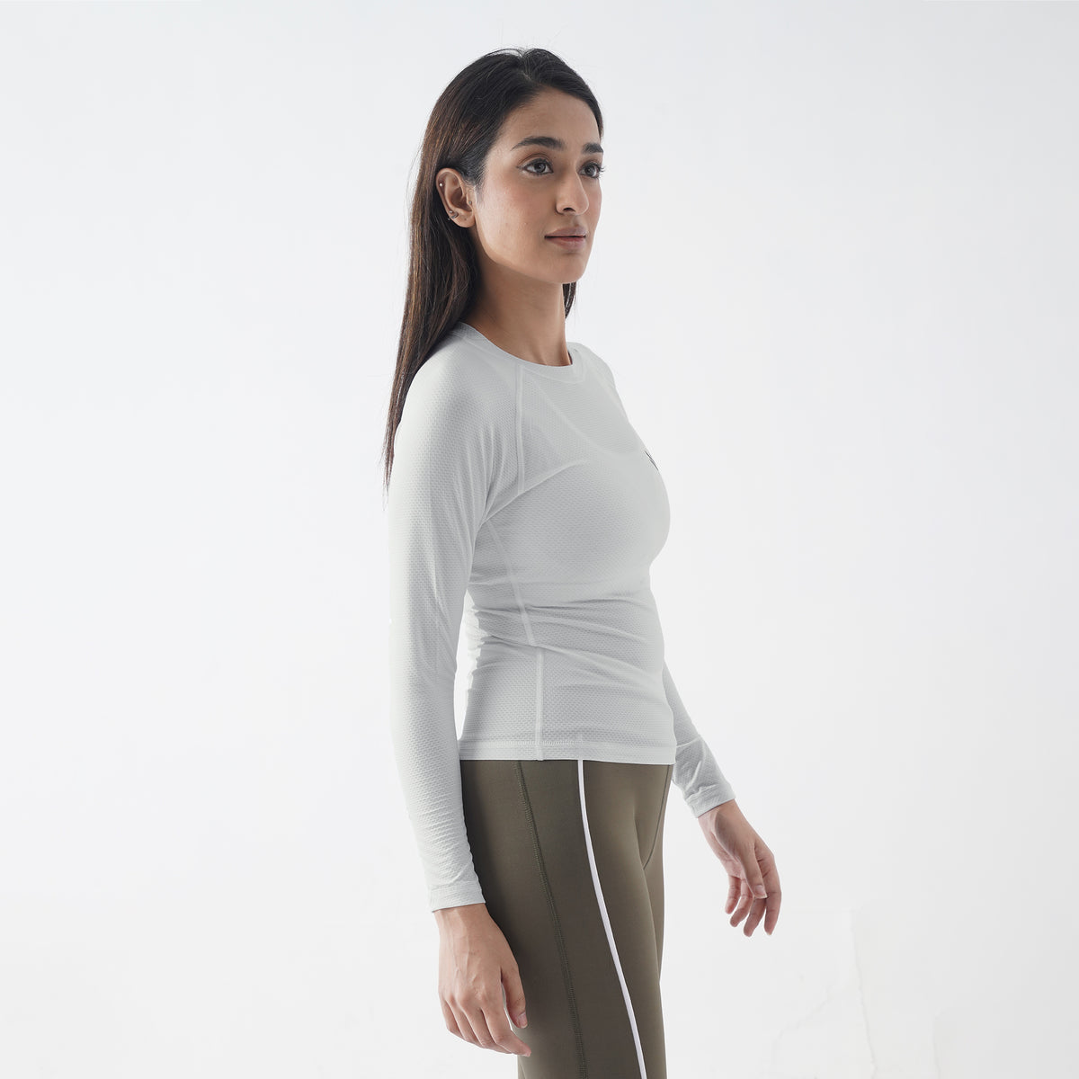 HEATHER Grey Women F/S Compression