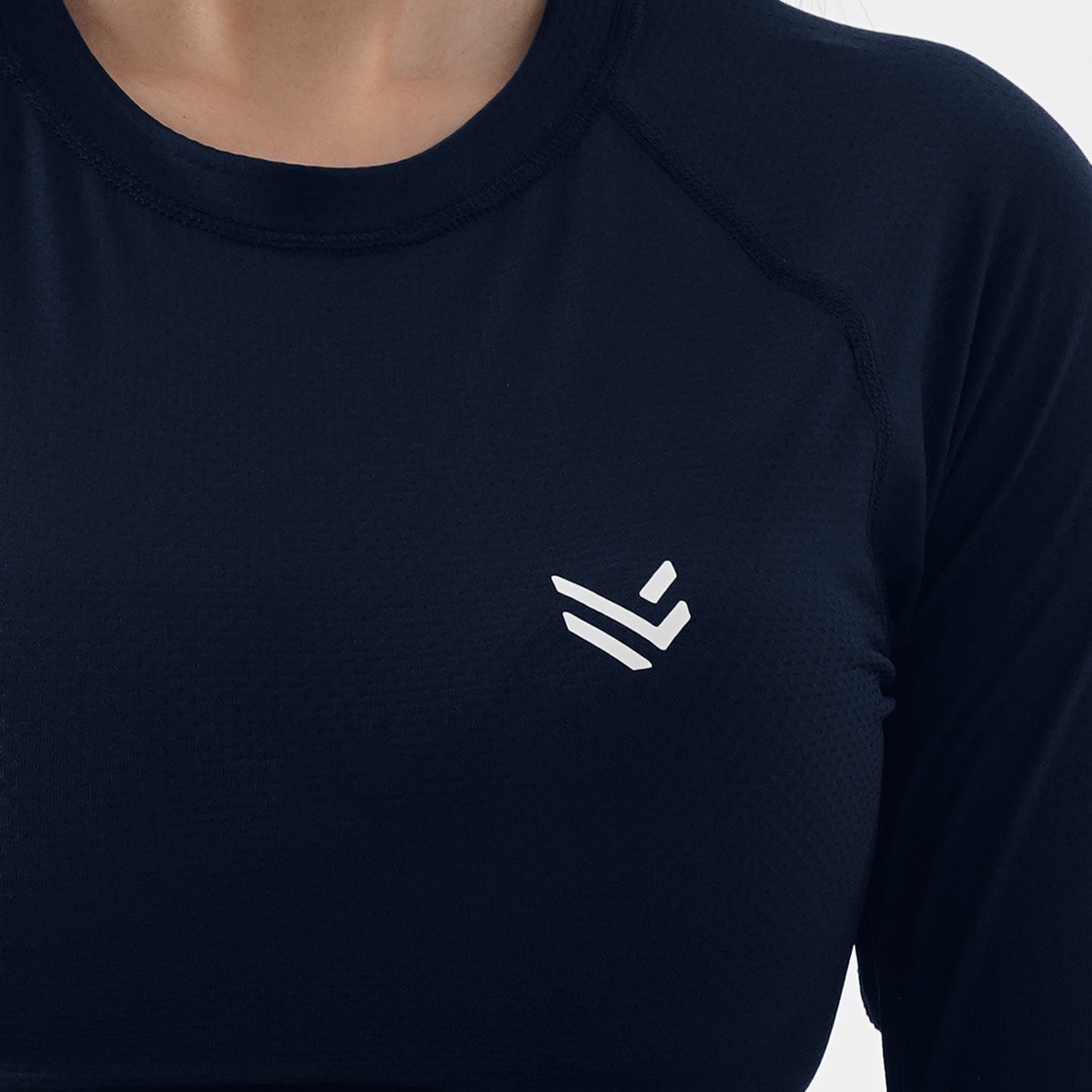 Navy Women Compression Full Sleeve