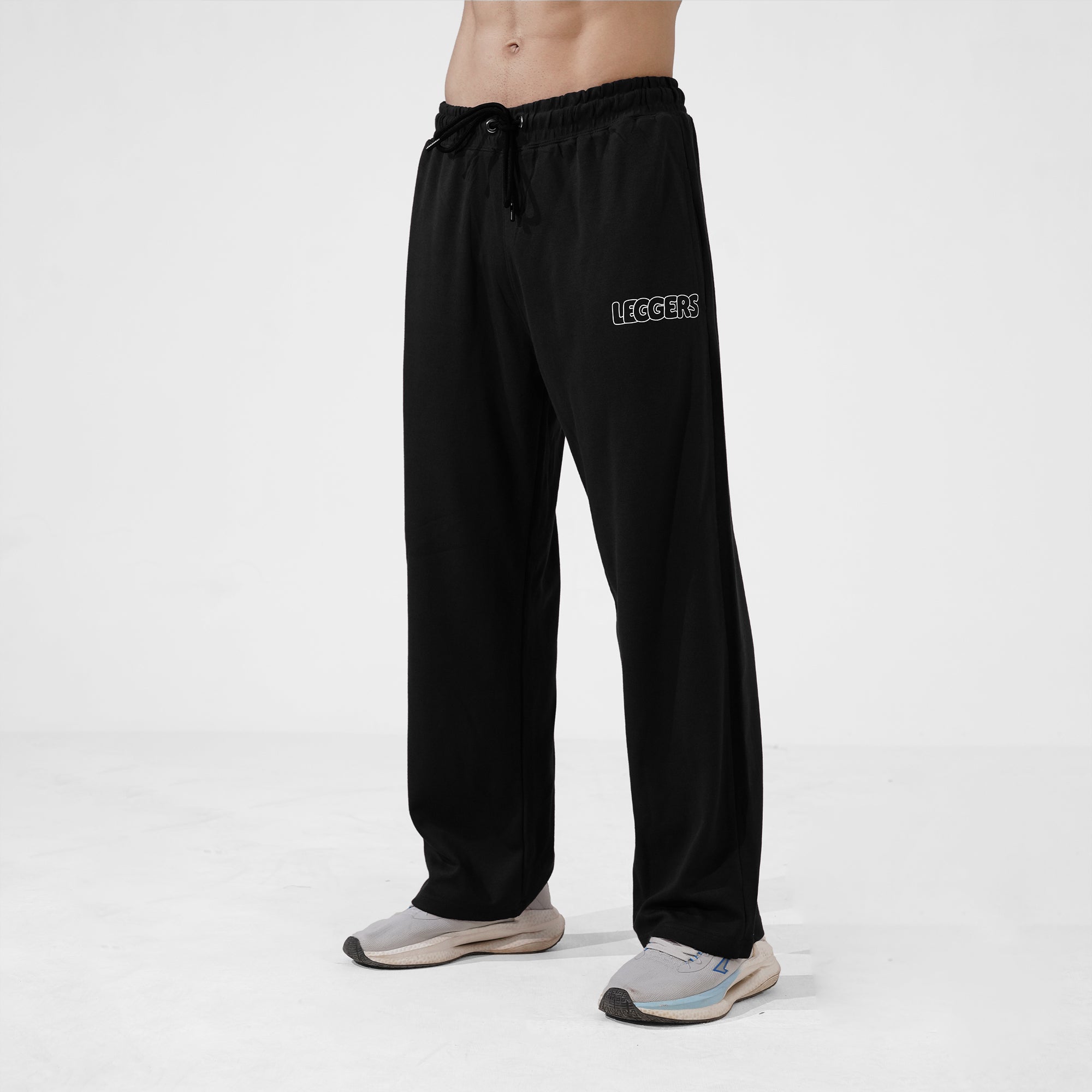 Electro Black Baggy Trouser