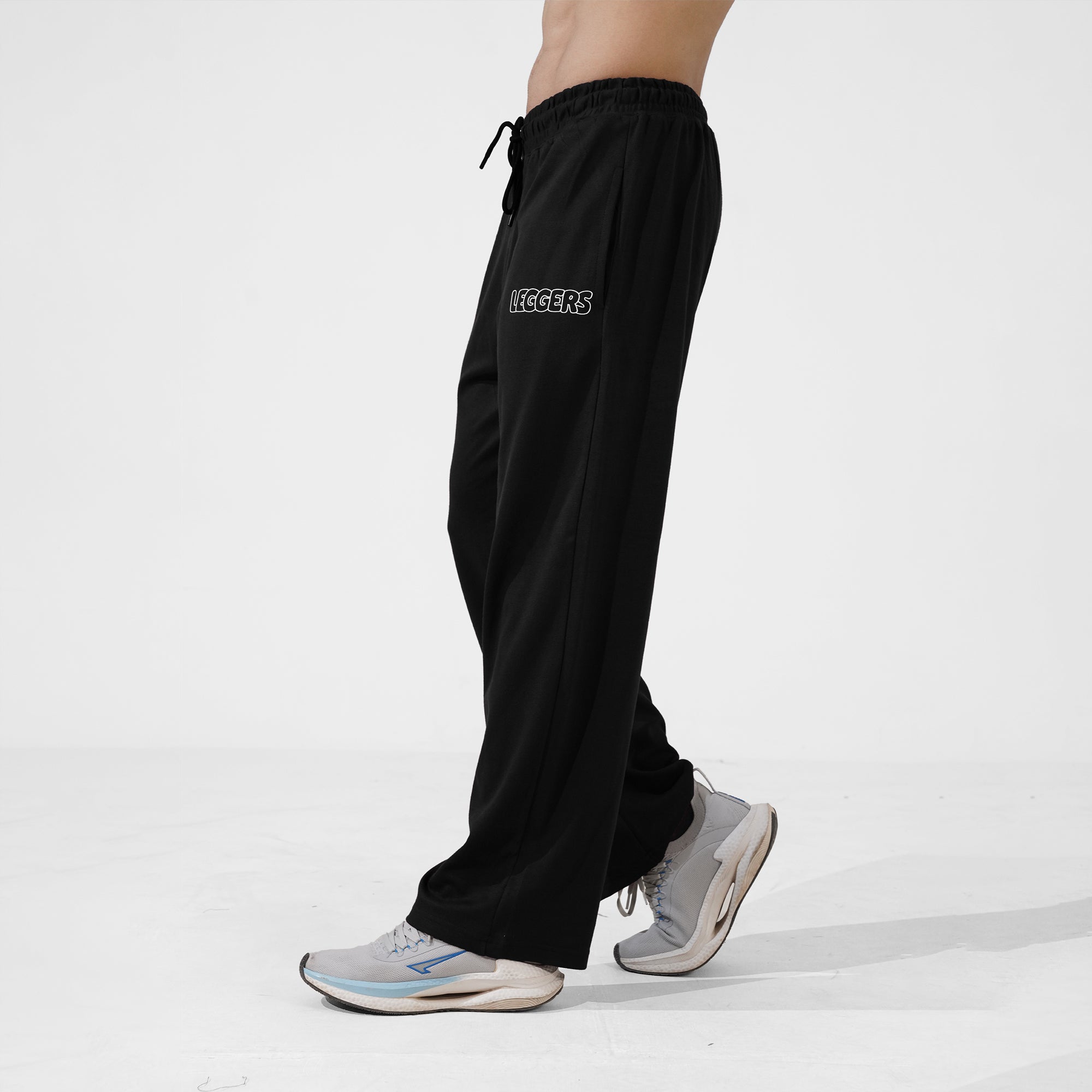 Electro Black Baggy Trouser