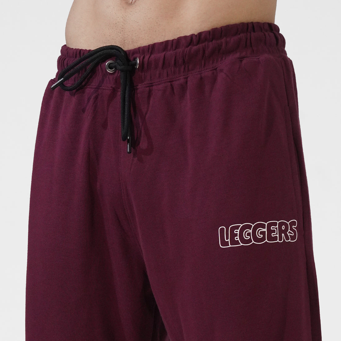 Electro Maroon Baggy Trouser