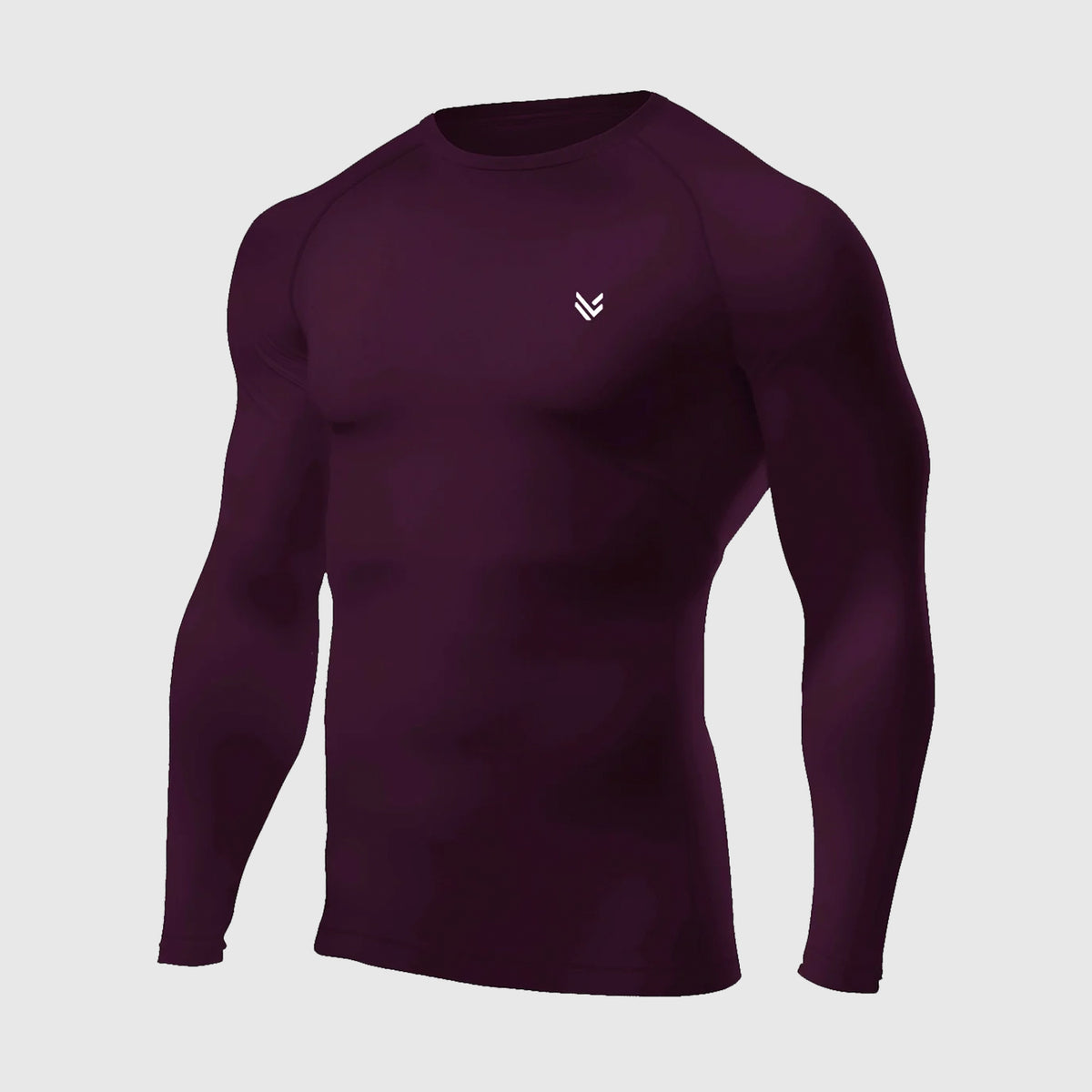 MuscleFit Purple Full Compression Shirt