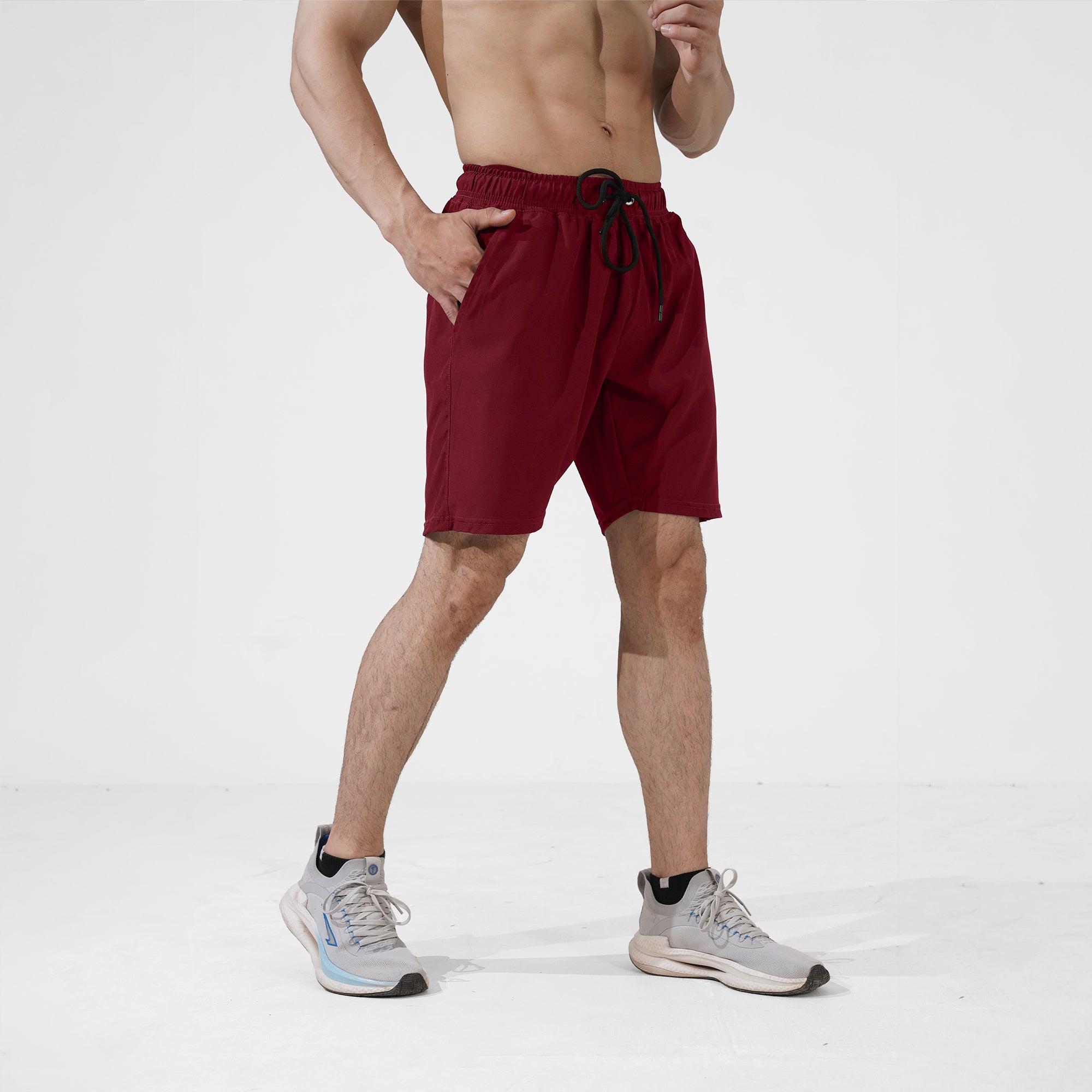 HyperFit Maroon Gym Short