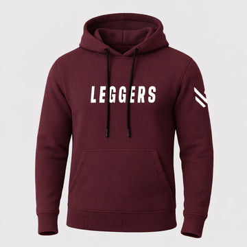 MOTION FLEECE MAROON HOODIE