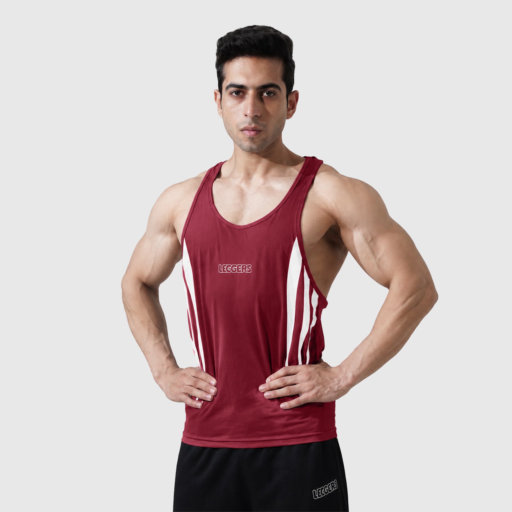Eagle Maroon Gym Tanks