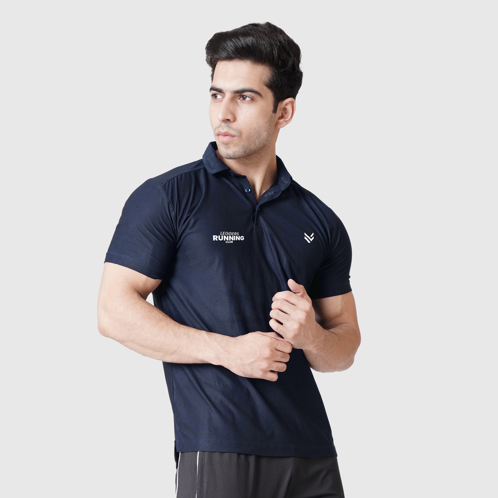 Performance Navy Polo Shirt