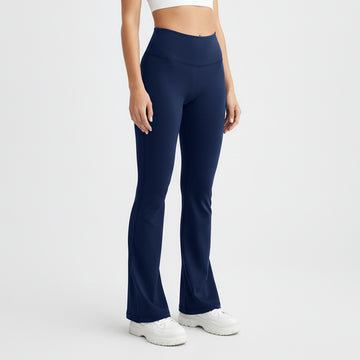 Navy Flare Leggings