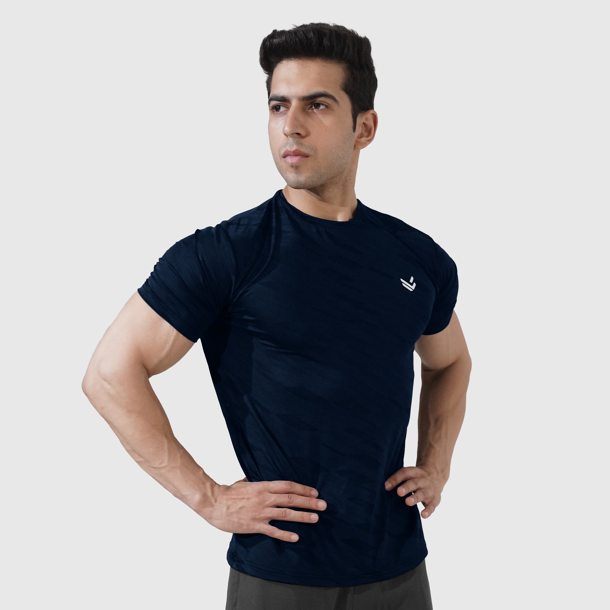 Navy Pattern Premium Shirt