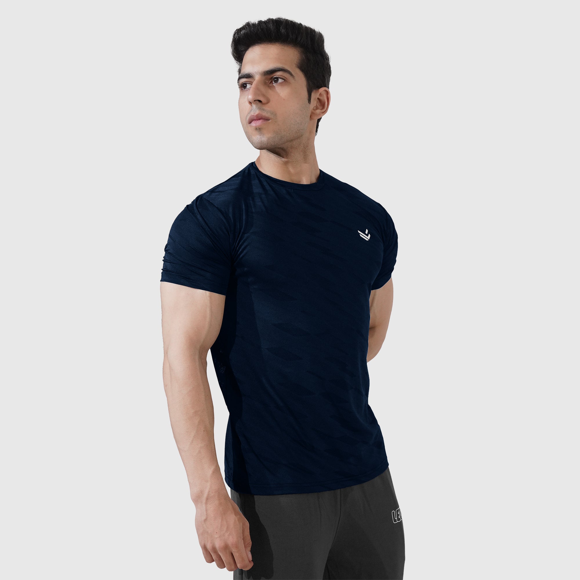 Navy Pattern Premium Shirt