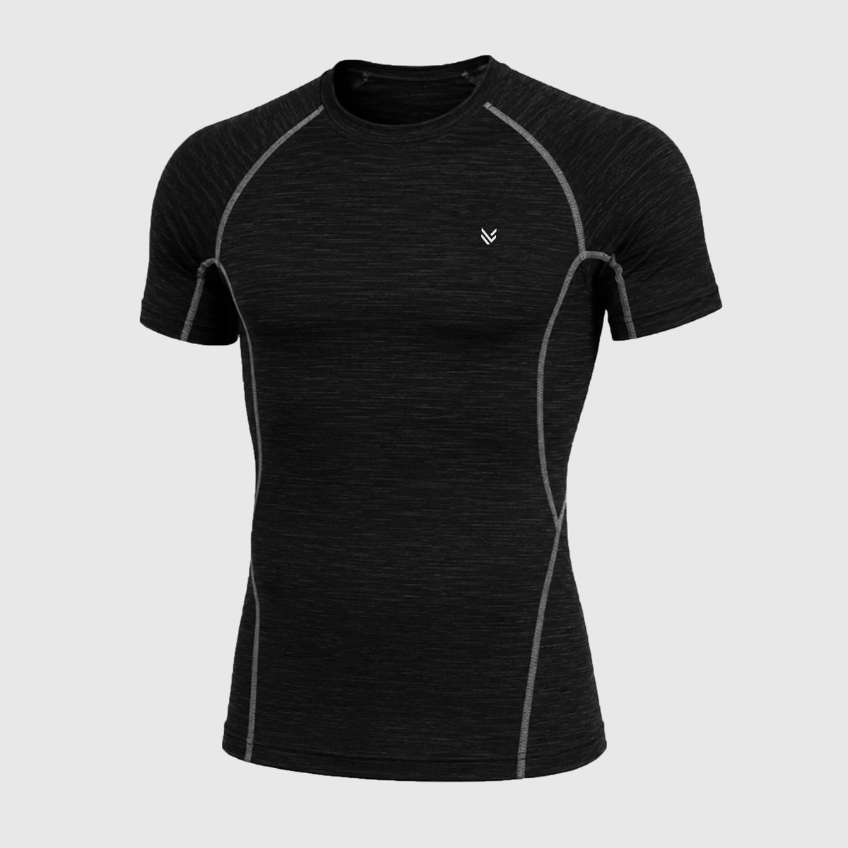 Performance Black H/S Compression TEE