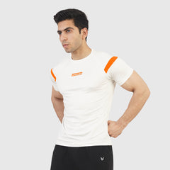 White ORG/P H/S Tee