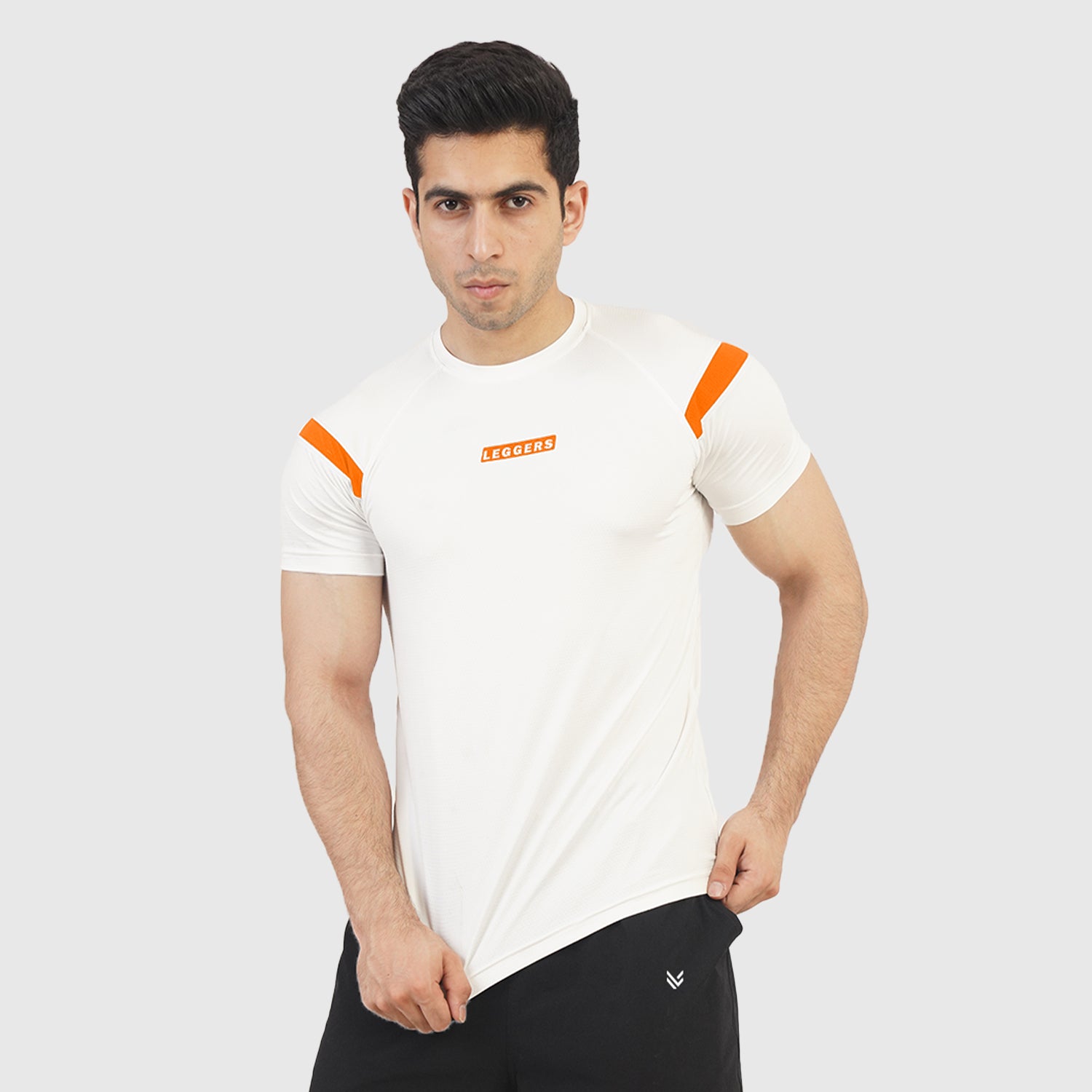 White ORG/P H/S Tee