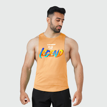 The Legend Orange Tank Top