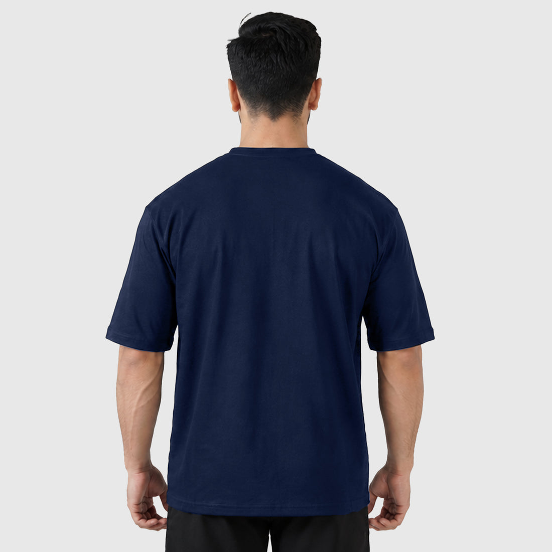 Lifting Navy Oversized TEE