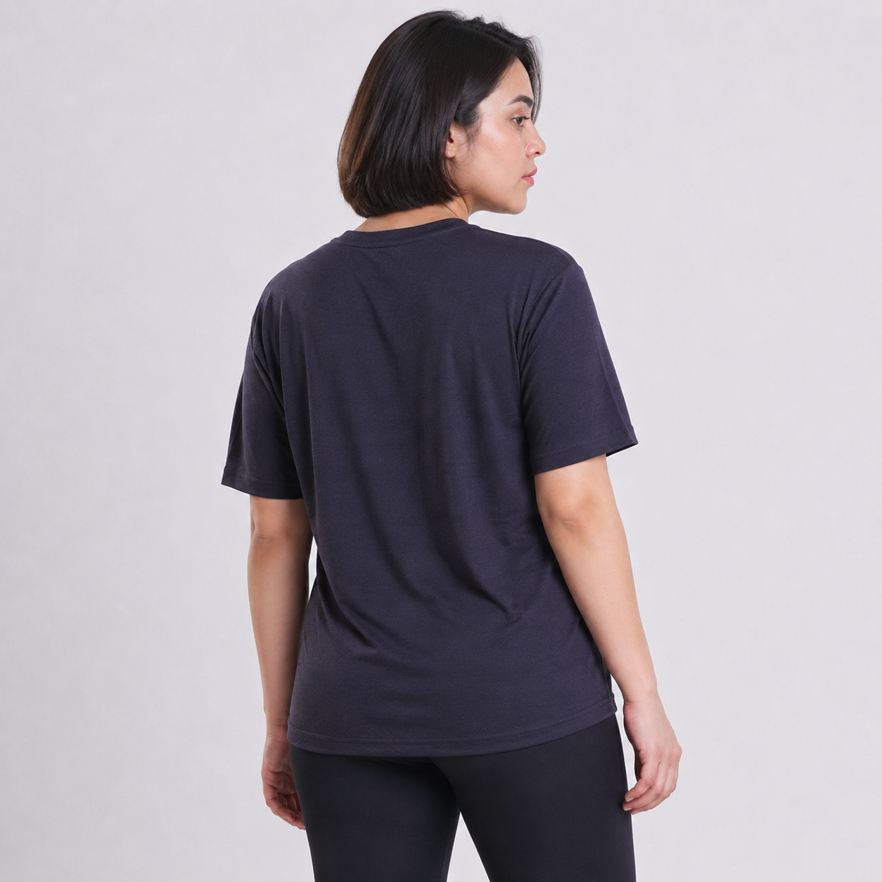 C4 Navy Women Oversized Tee