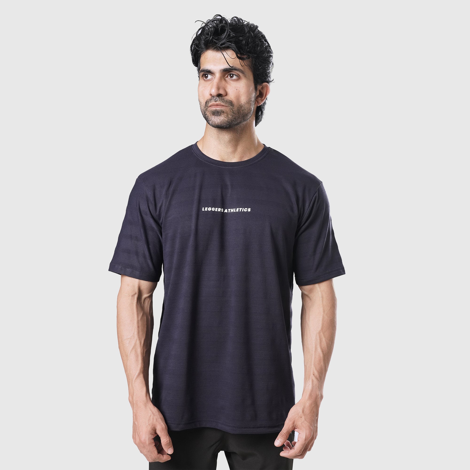 C4 Navy Oversized Shirt