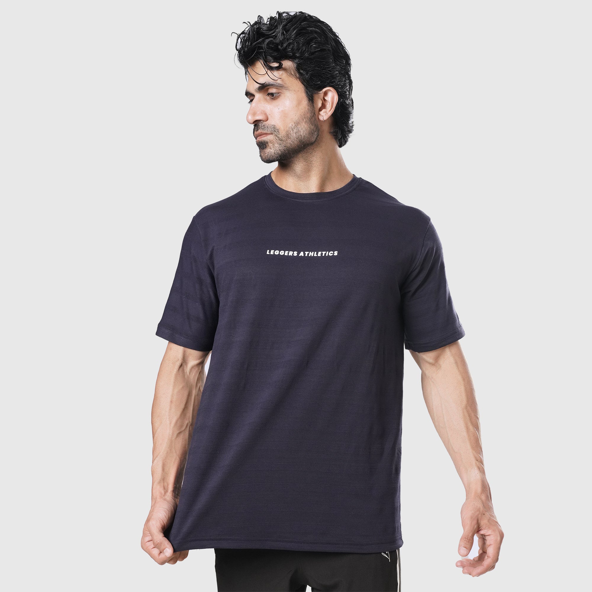 C4 Navy Oversized Shirt