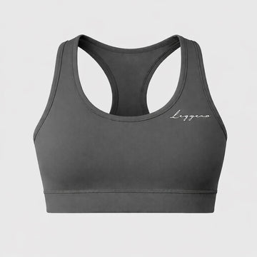 Grey Padded Sports Bra