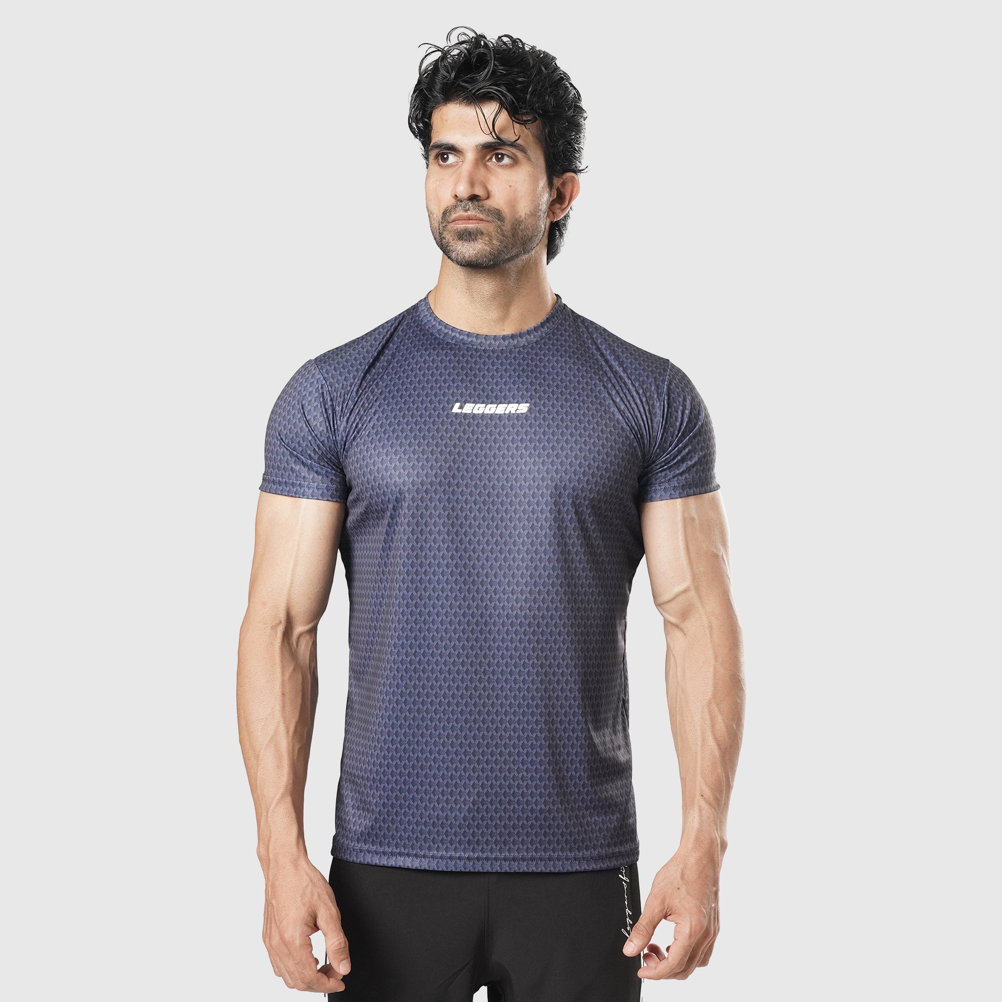 Velocity Sub-Blue PTRN H/S TEE
