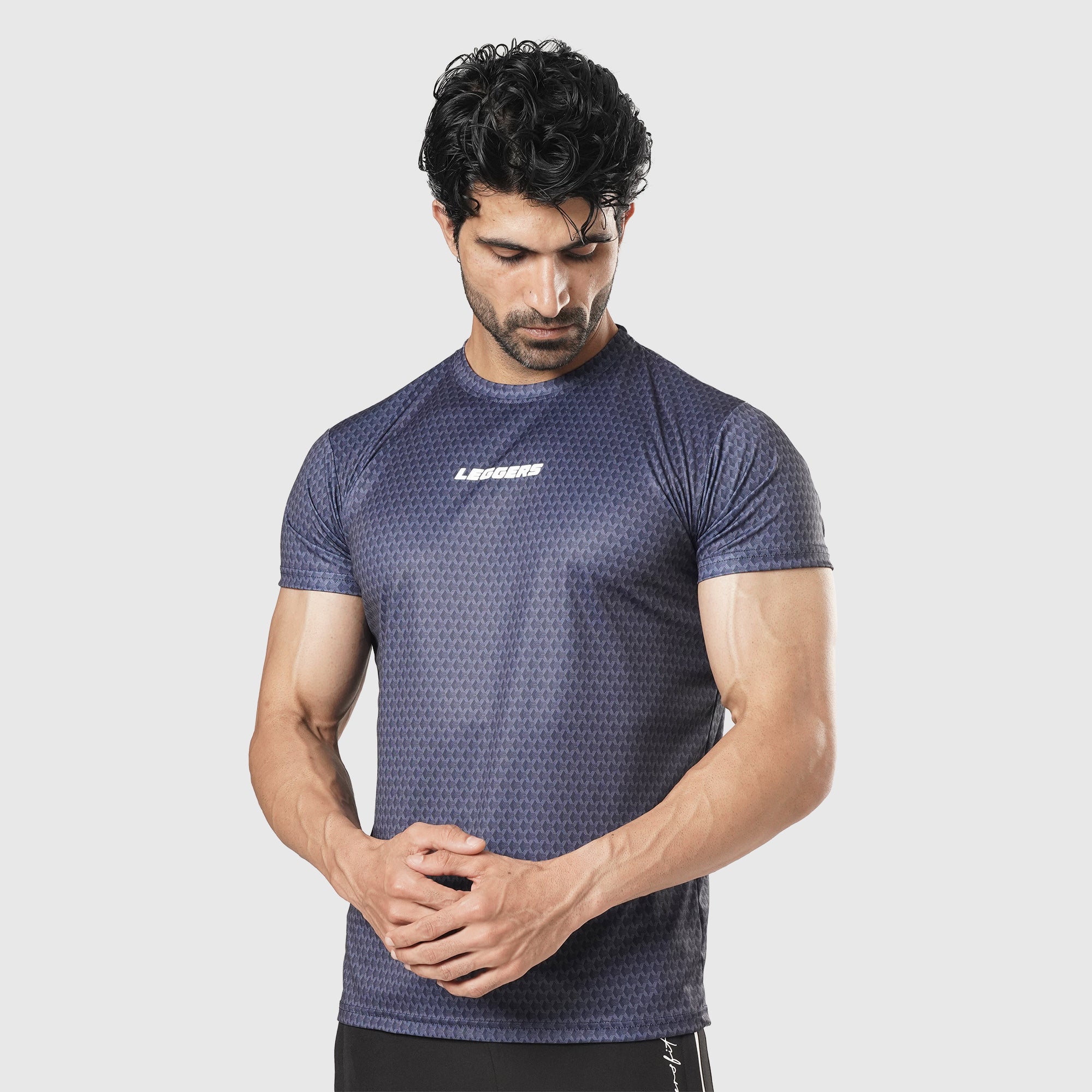 Velocity Sub-Blue PTRN H/S TEE