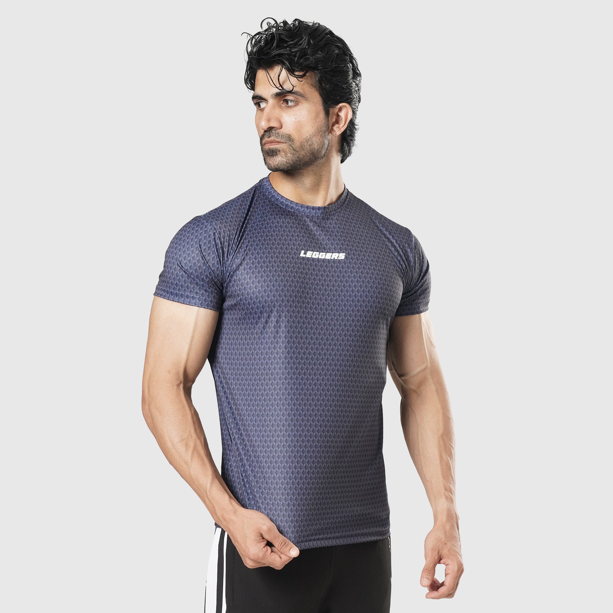 Velocity Sub-Blue PTRN H/S TEE