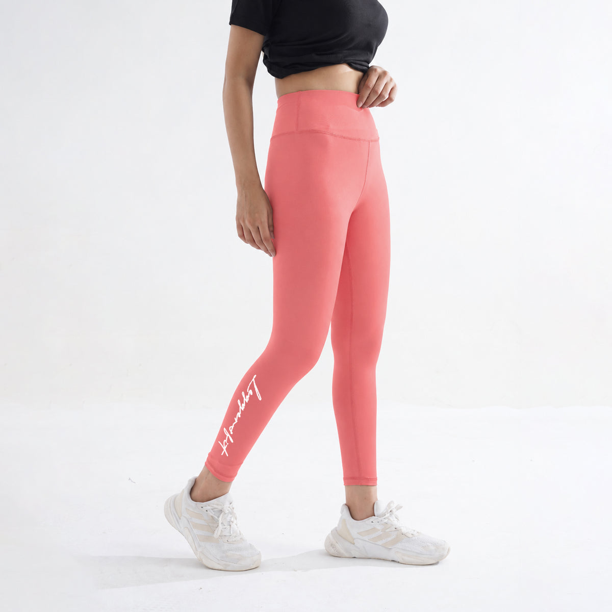 Motion Coral Pink Leggings