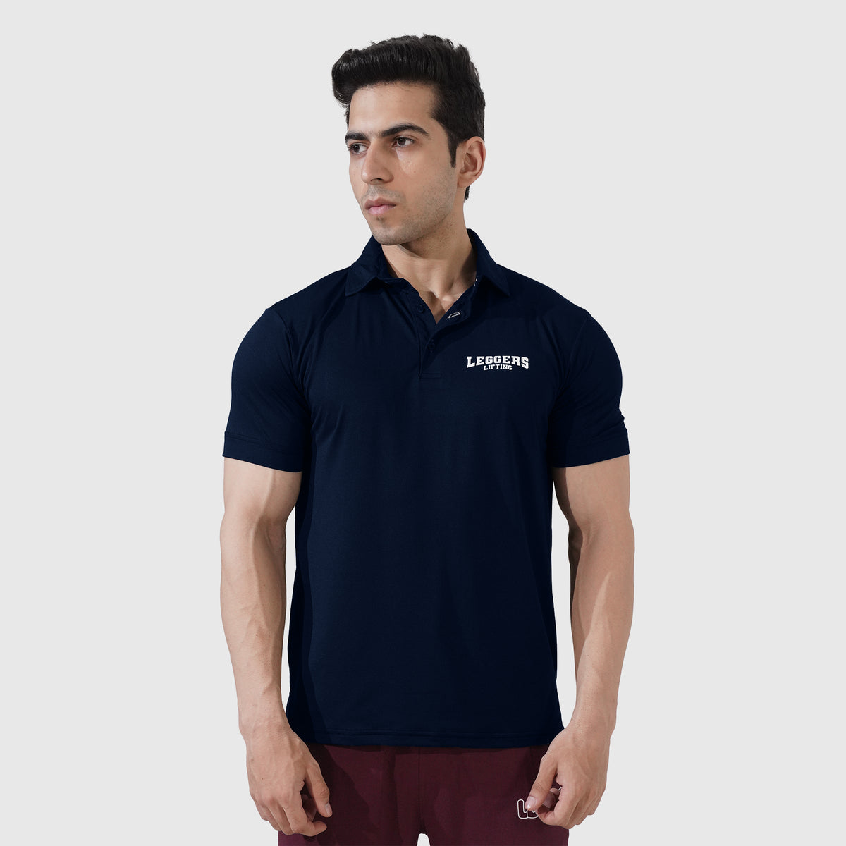 Enhanced Navy Polo Shirt
