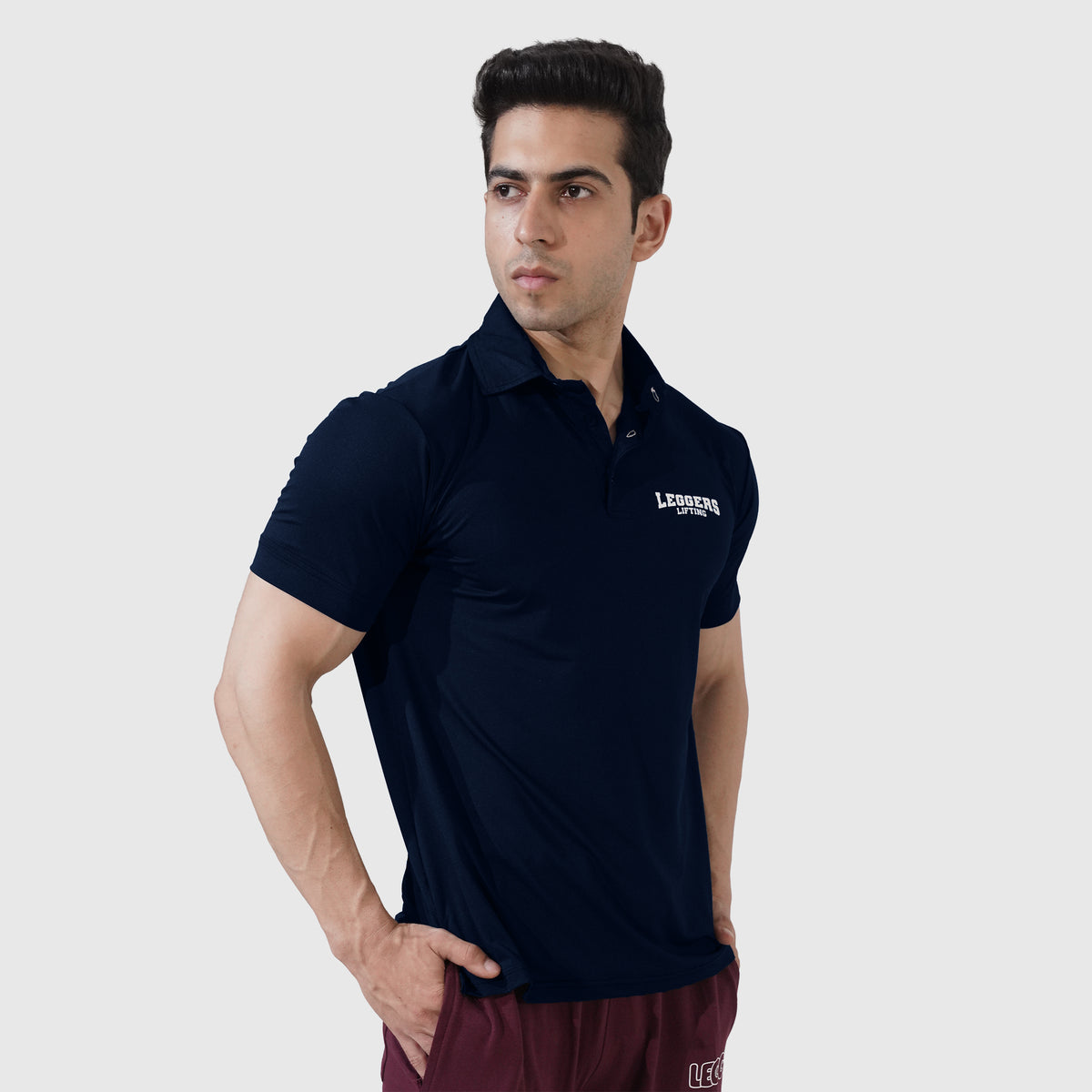 Enhanced Navy Polo Shirt