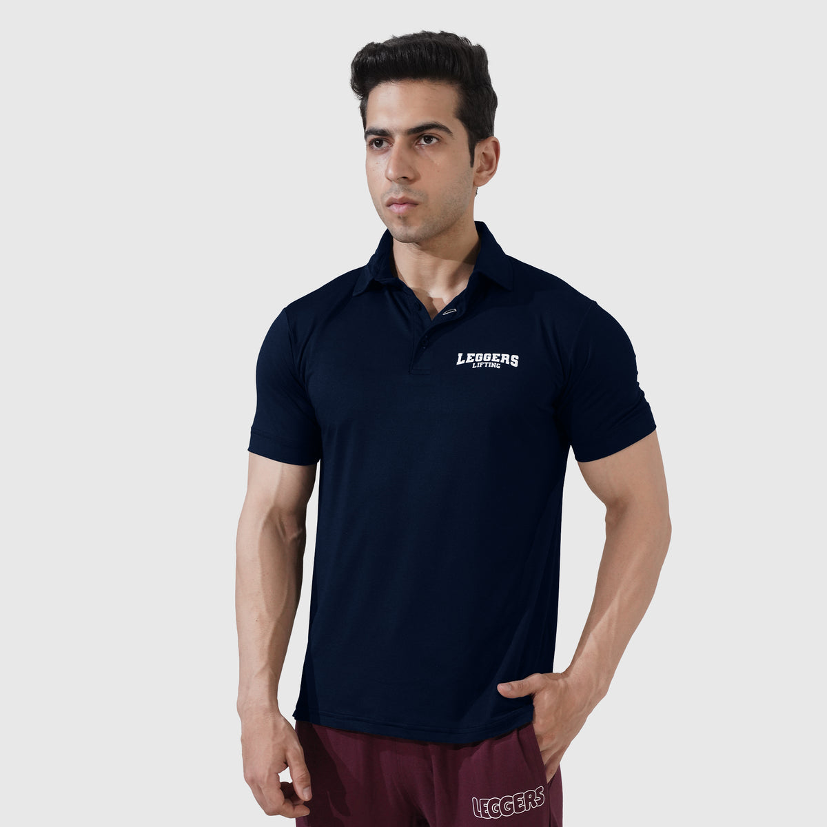 Enhanced Navy Polo Shirt
