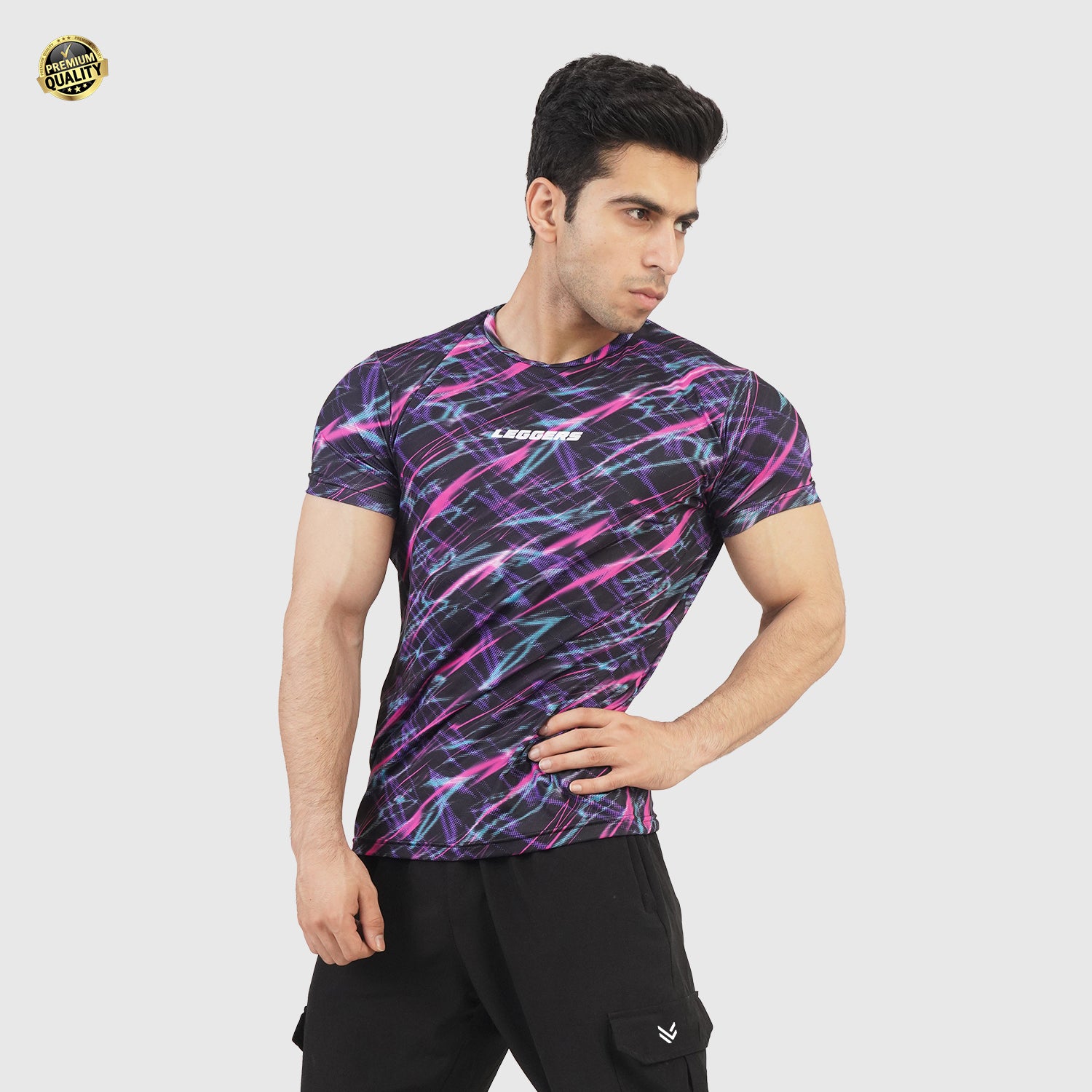 Multi Color H/S Tee