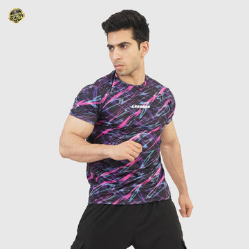 Multi Color H/S Tee