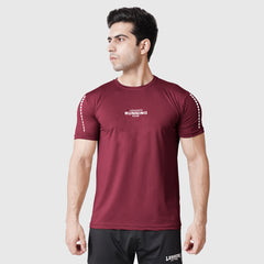 Ironflex Maroon Half Sleeve
