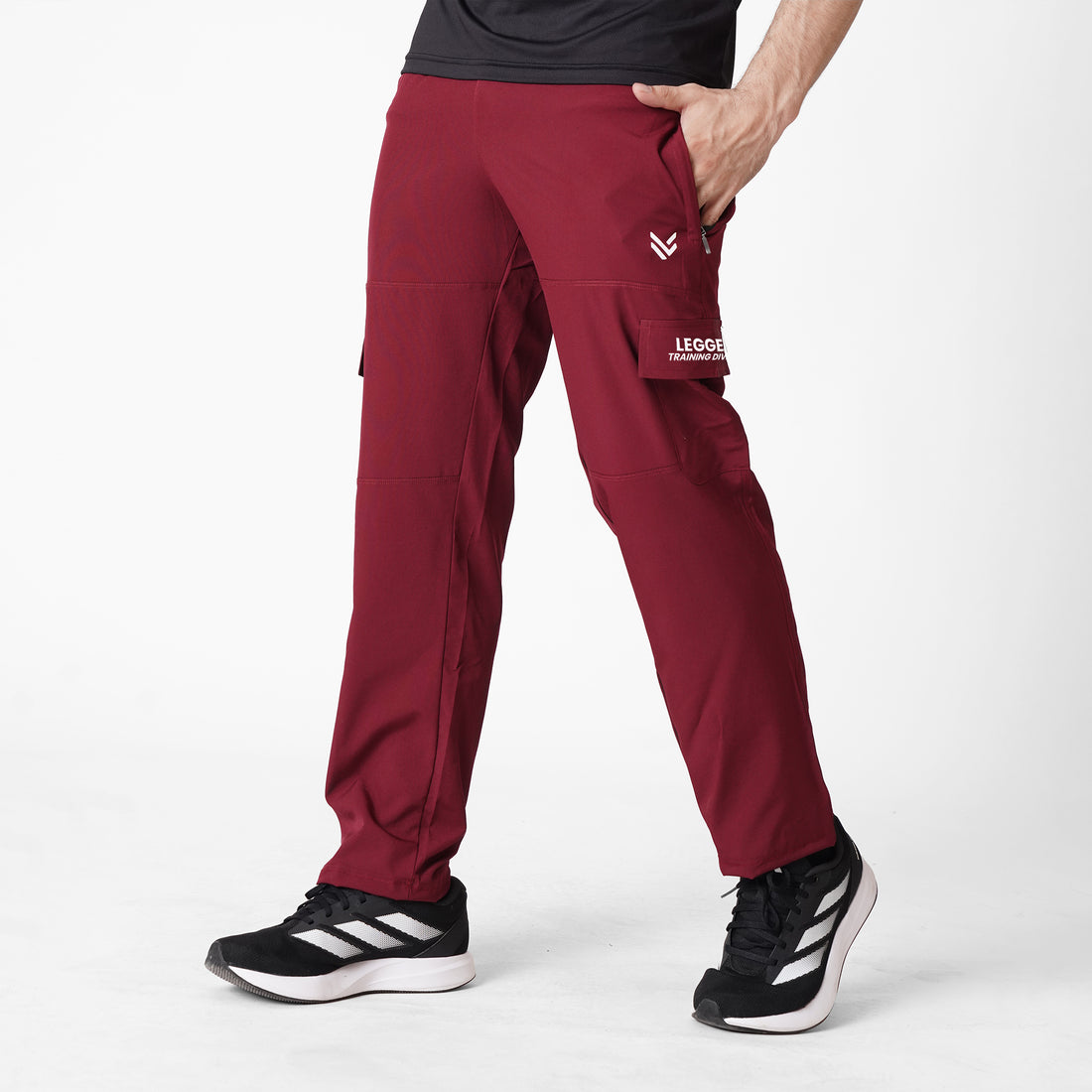 Glide Maroon Trouser