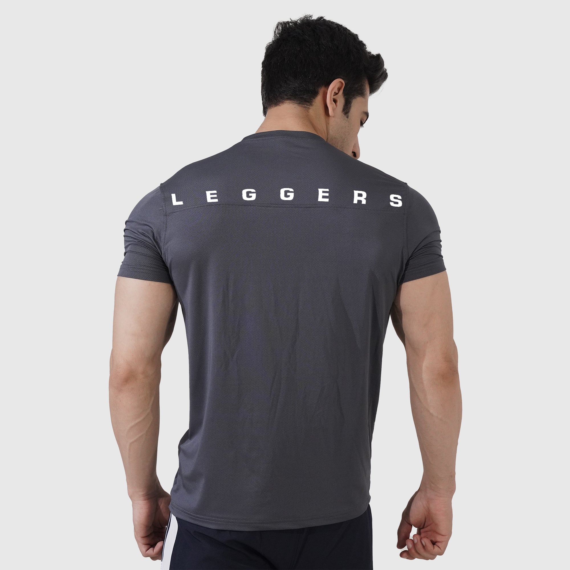 Stellar Grey Half Sleeve Tee