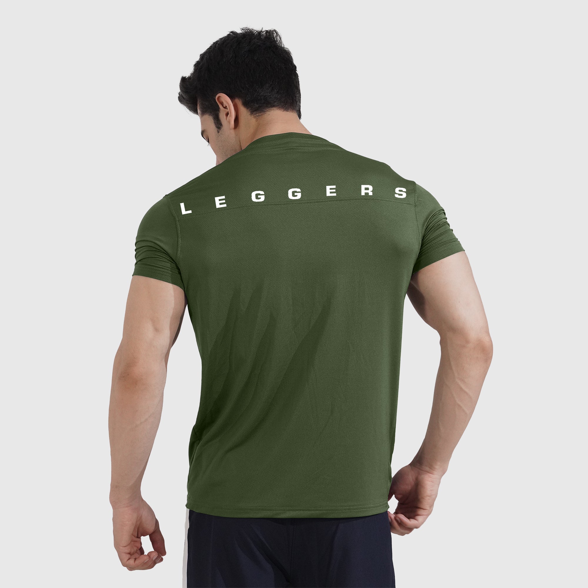 Stellar Olive Half Sleeve Tee