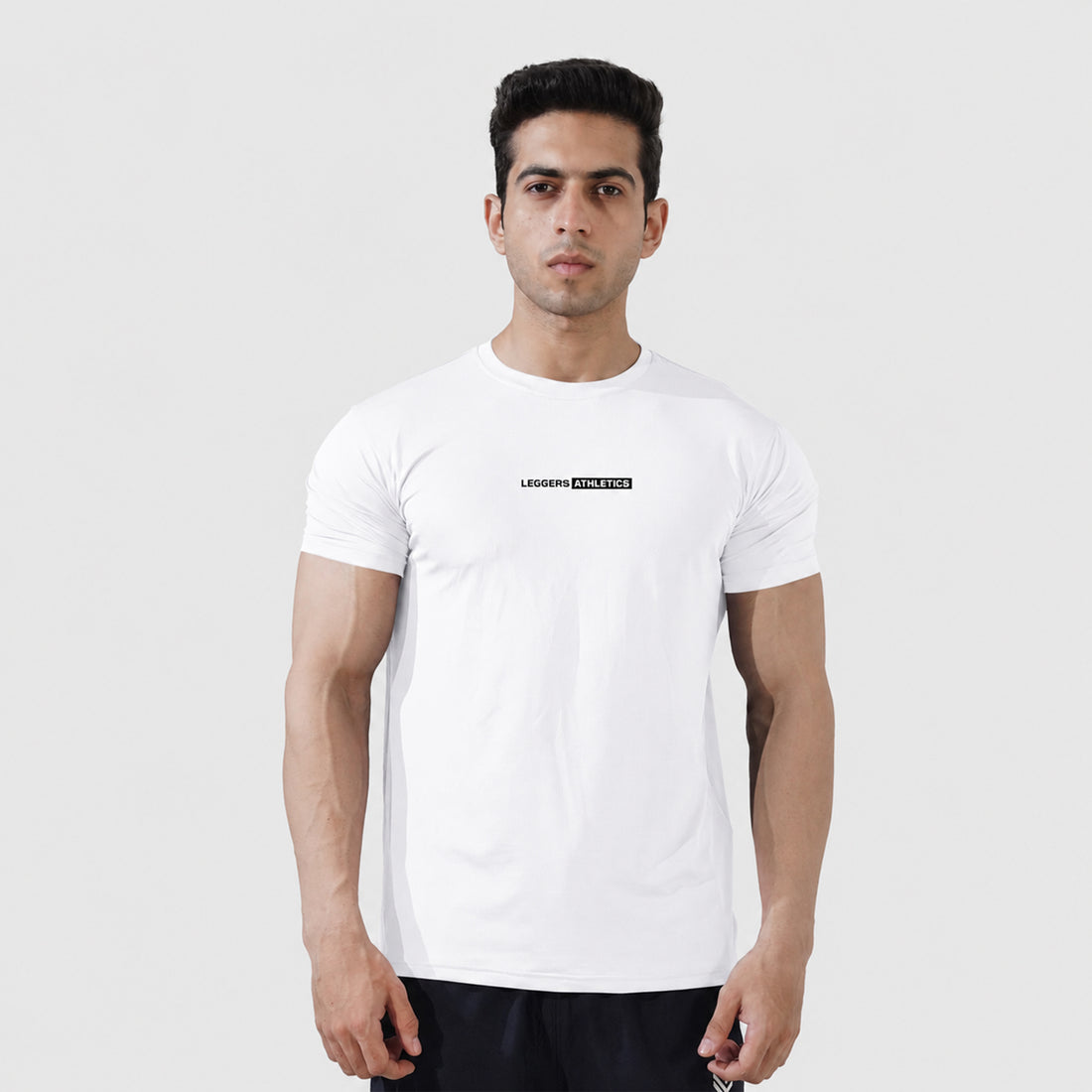 Stellar White Half Sleeve Tee
