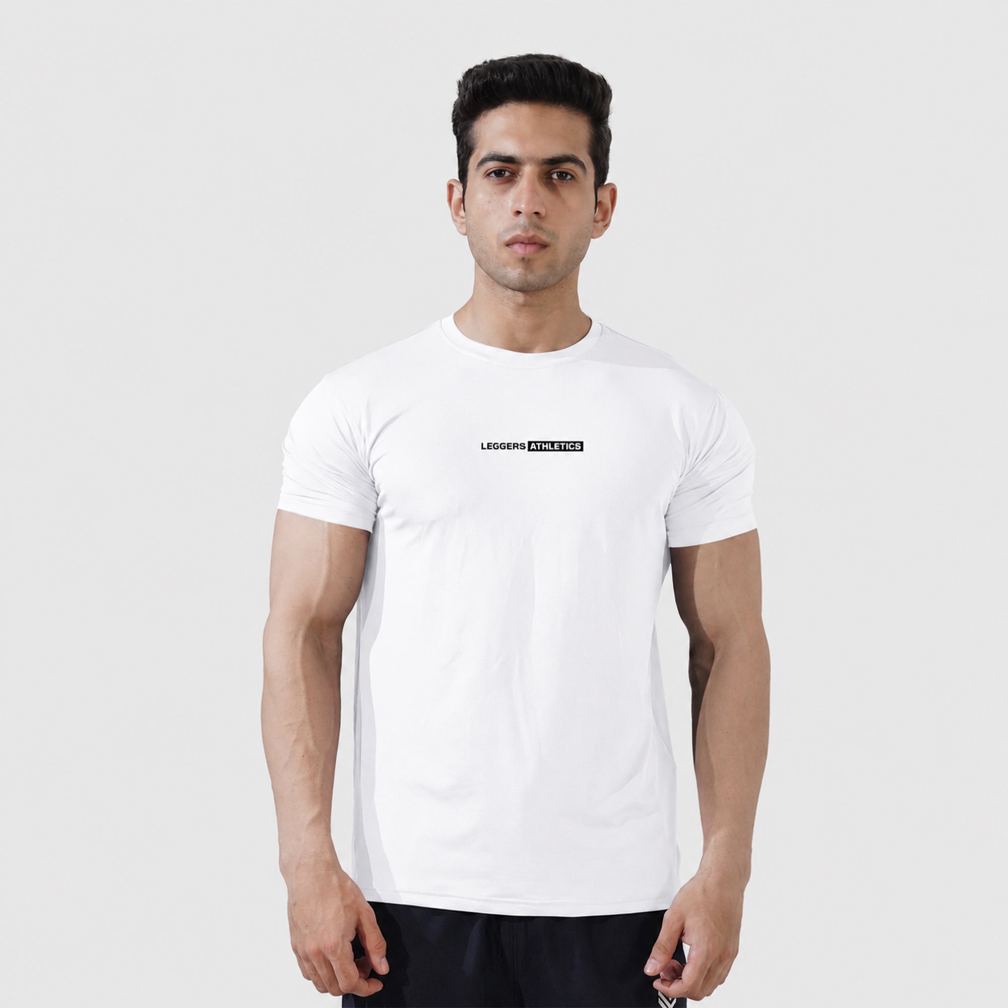 Stellar White Half Sleeve Tee