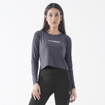 Steller Performance Grey Women Full Sleeve