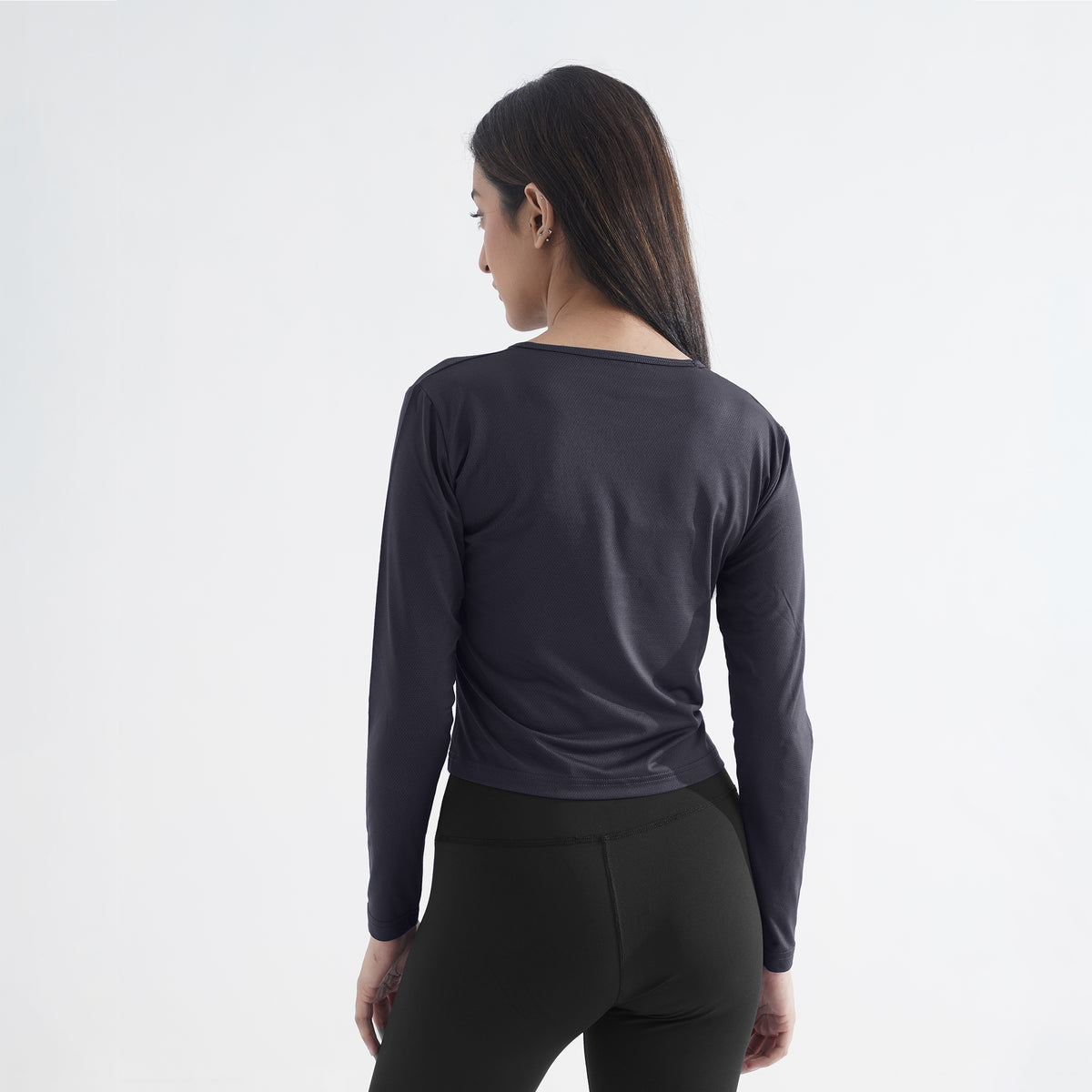 Steller Performance Grey Women Full Sleeve