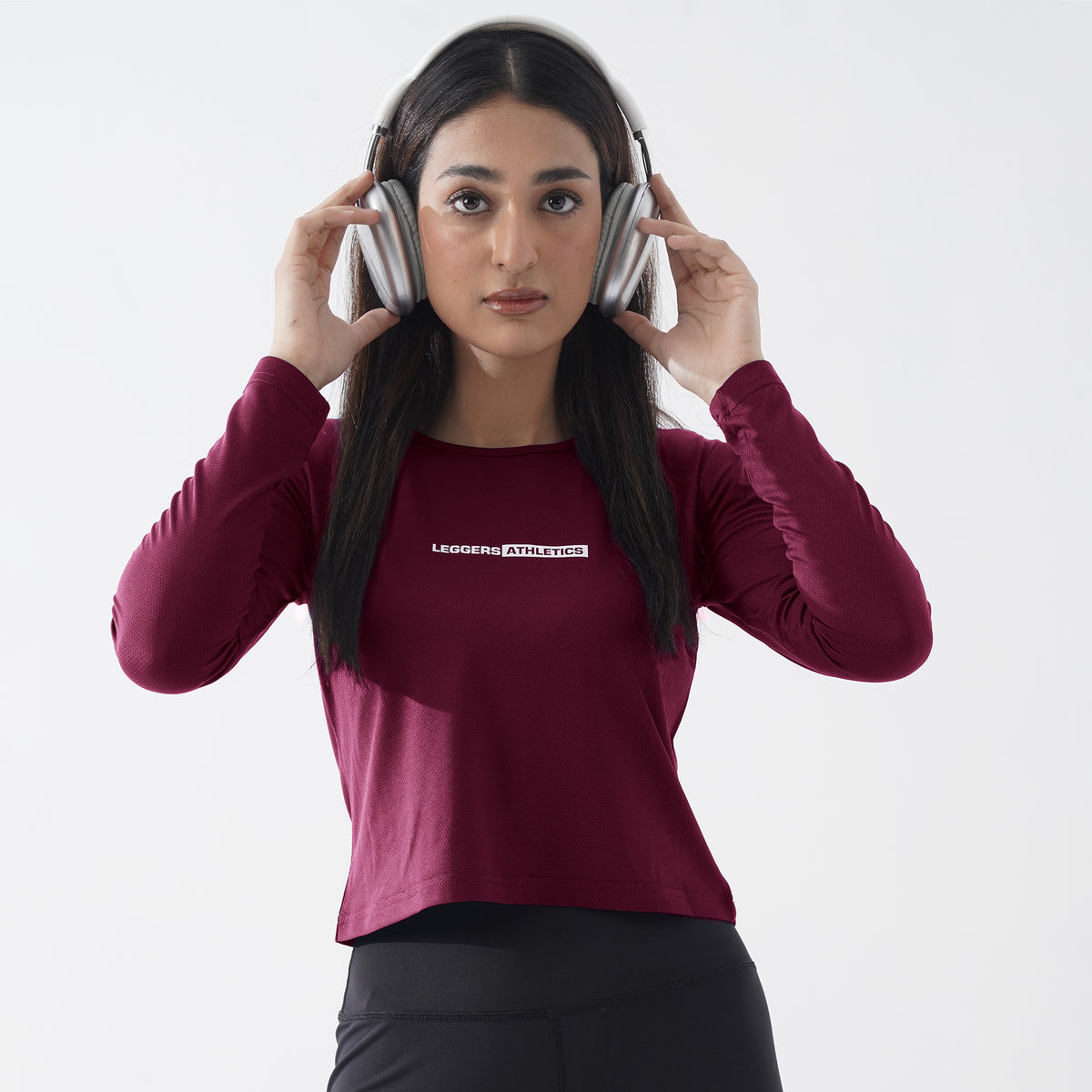 Steller Performance Maroon Women Full Sleeve