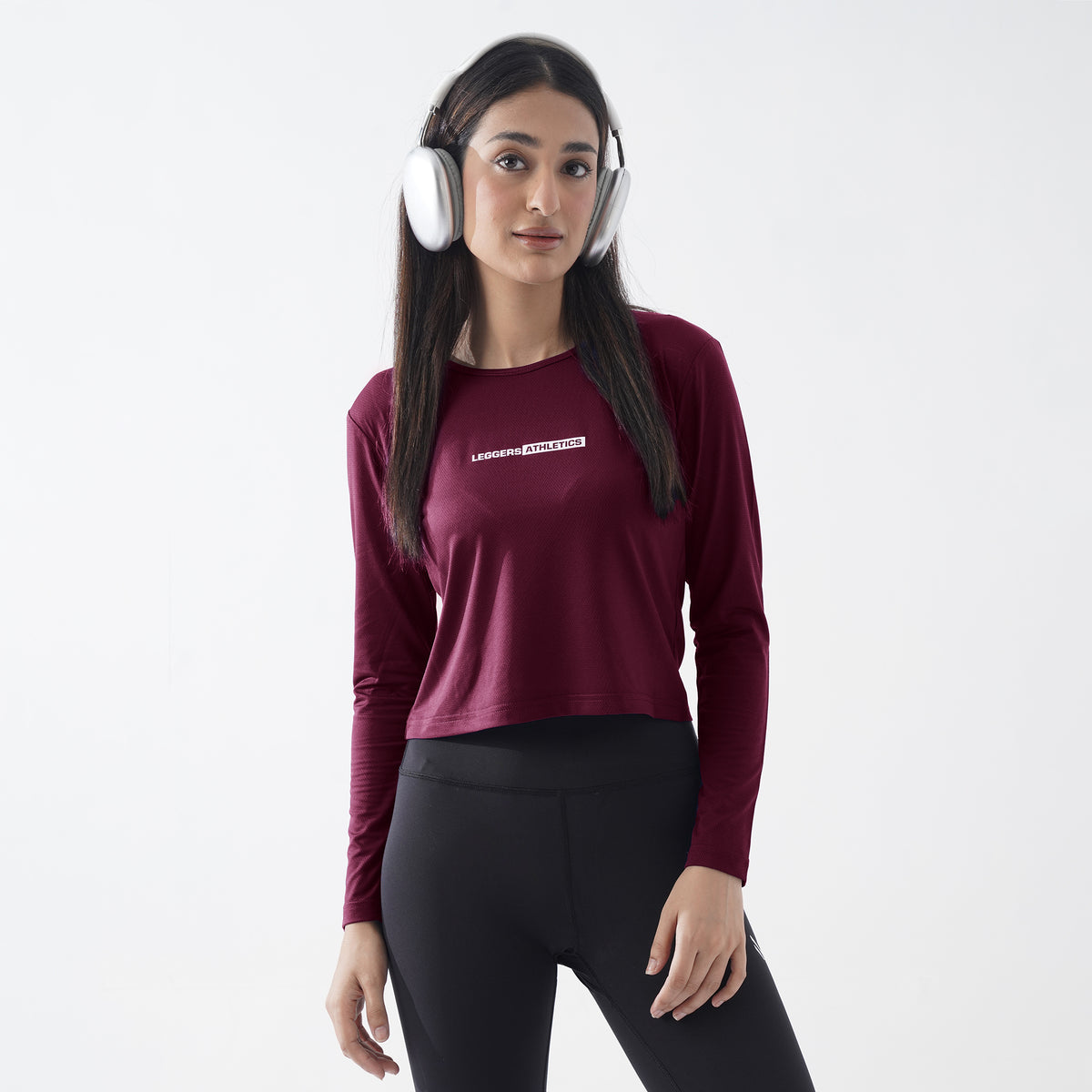 Steller Performance Maroon Women Full Sleeve