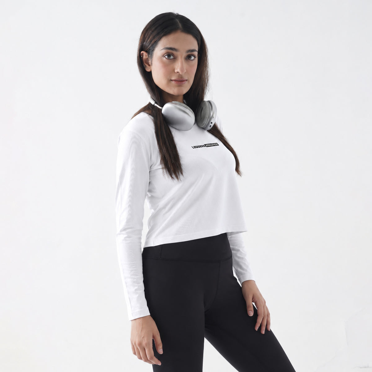 Steller Performance White Women Full Sleeve