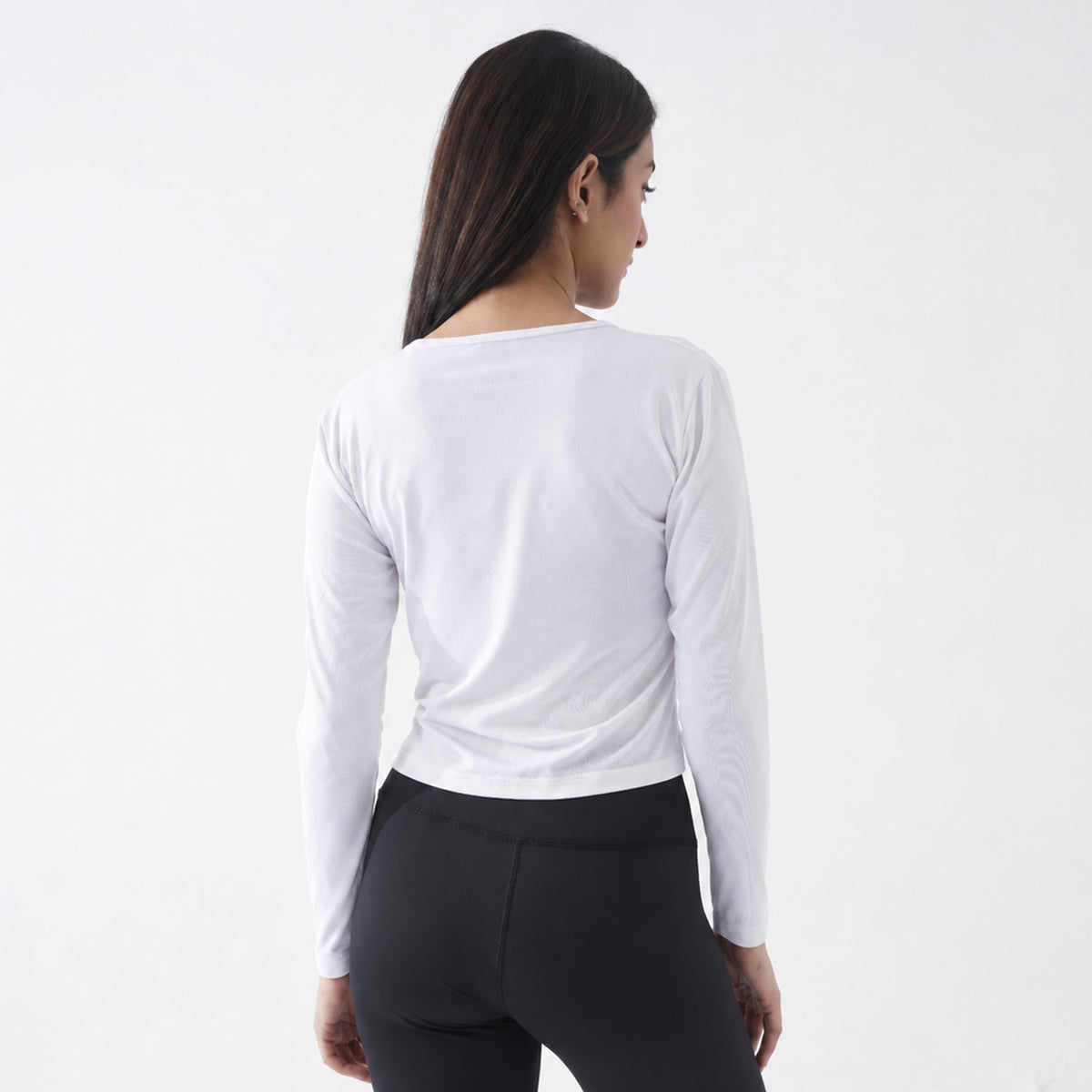 Steller Performance White Women Full Sleeve